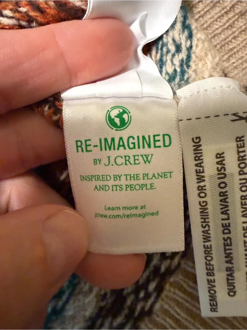J. Crew wrap yourself